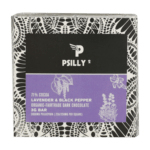 Psilly - Dark Chocolate Bar - Lavender & Black Pepper | Shroom Delivery Canada