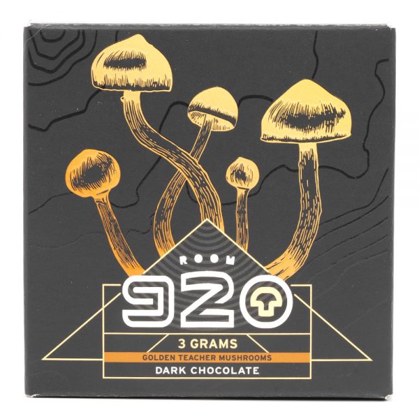 Room 920 – Mushroom Chocolate Bar - Dark Chocolate - 3 Grams | Shroom Delivery Canada