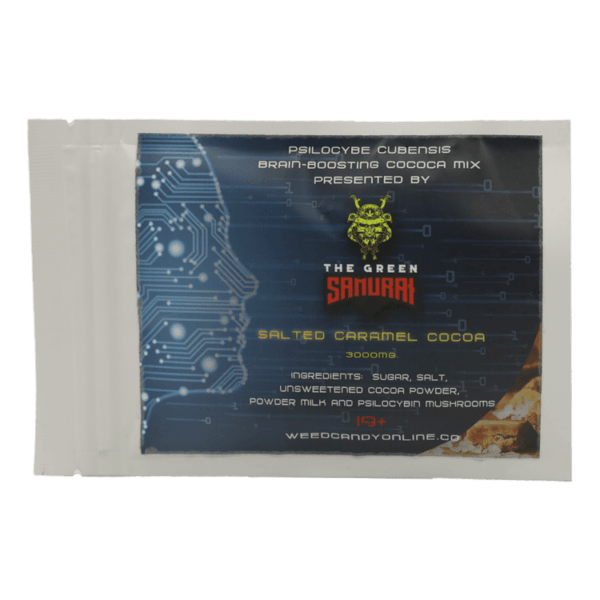 The Green Samurai - Salted Caramel Cocoa - 1g or 3g | Shroom Delivery Canada