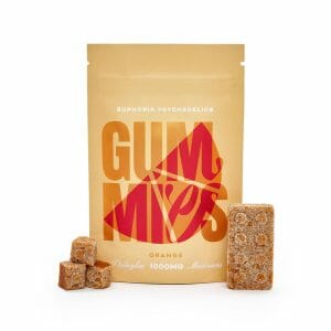 Euphoria Psychedelics – Orange Gummy 1000mg | Shroom Delivery Canada