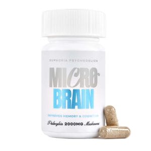 Euphoria Psychedelics – Micro Brain Capsules - (100mg X 20 Capsules) | Shroom Delivery Canada