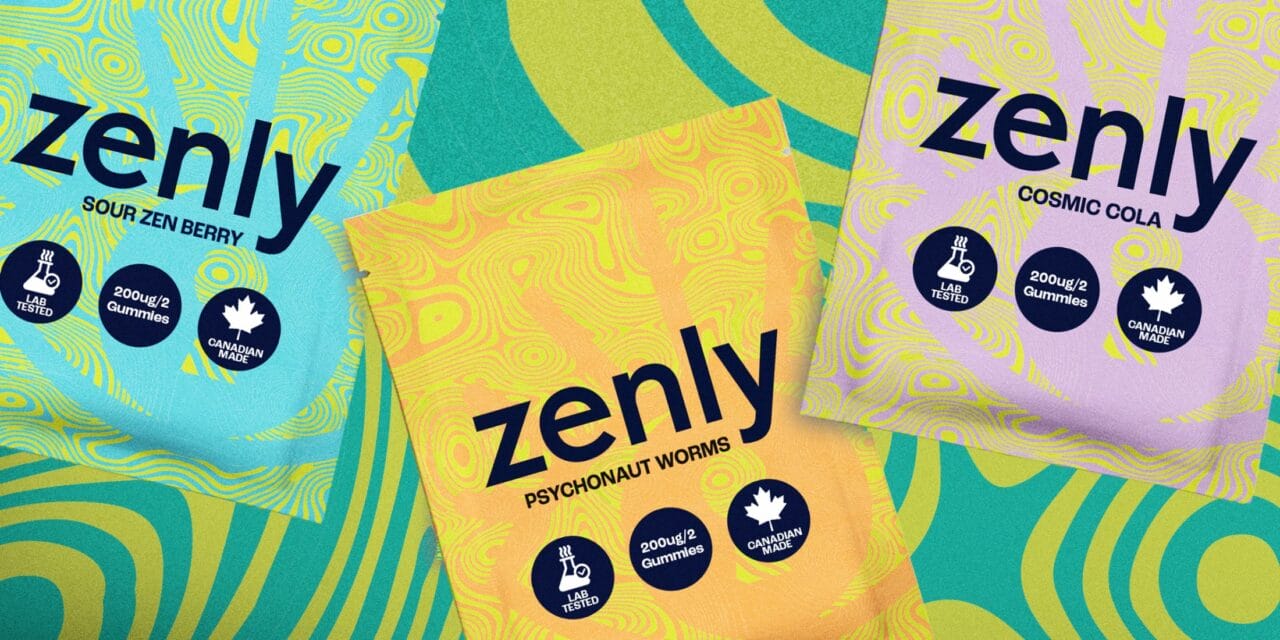 Zenly - LSD Gel Tabs - 600ug (100ug per tab) | Shroom Delivery Canada