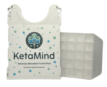 KetaMind – Ketamine Microdose Troche – (30x60mg) | Shroom Delivery Canada